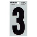 Hillman 3" Blk 3 Thin Adhesive 839544